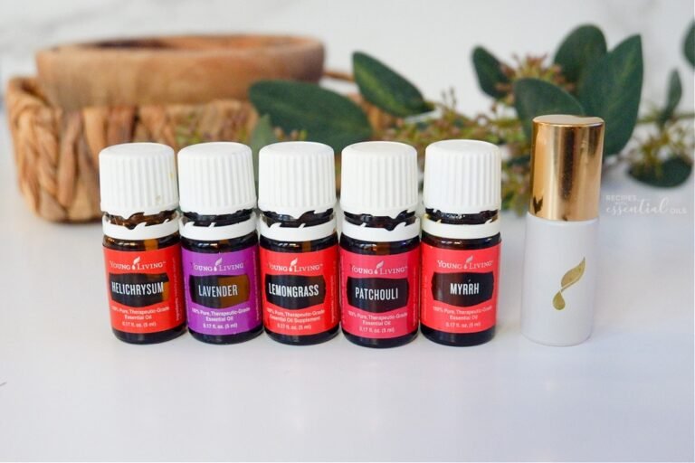 Rodillo de suero de cicatriz de aceite esencial