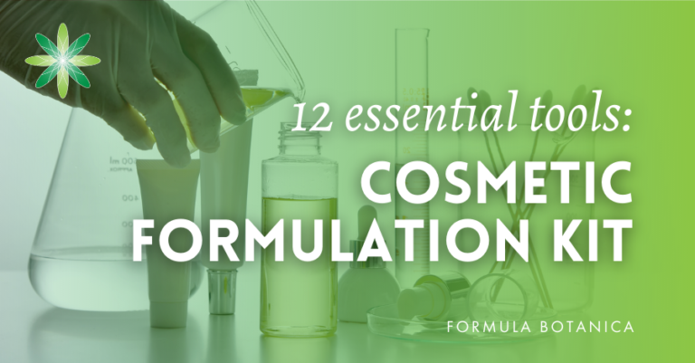 Kit de formulación cosmética: 12 herramientas para empezar