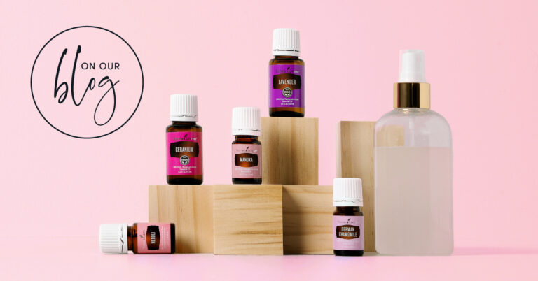 Spray corporal casero con aceites esenciales