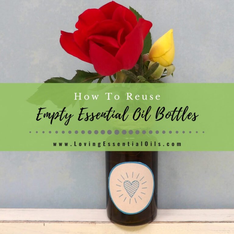 Cómo reutilizar y limpiar botellas de aceite esencial vacías – Essential Oils Of Love