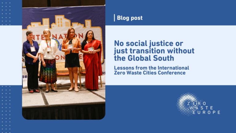 No hay justicia social sin el sur global, transición justa – Lecciones de la Conferencia Internacional de Ciudades con Basura Cero