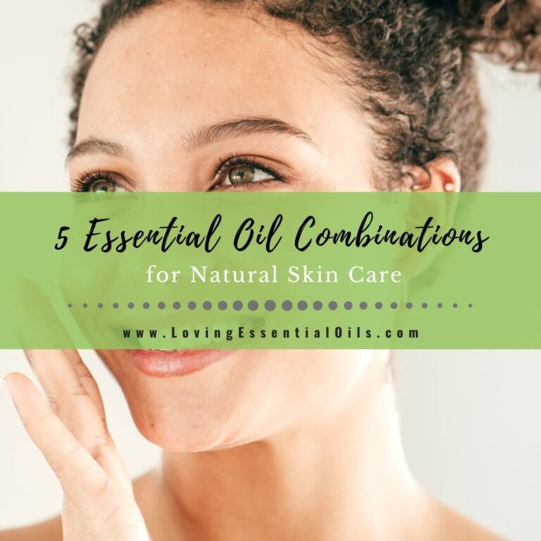 Una combinación de 5 aceites esenciales para la piel