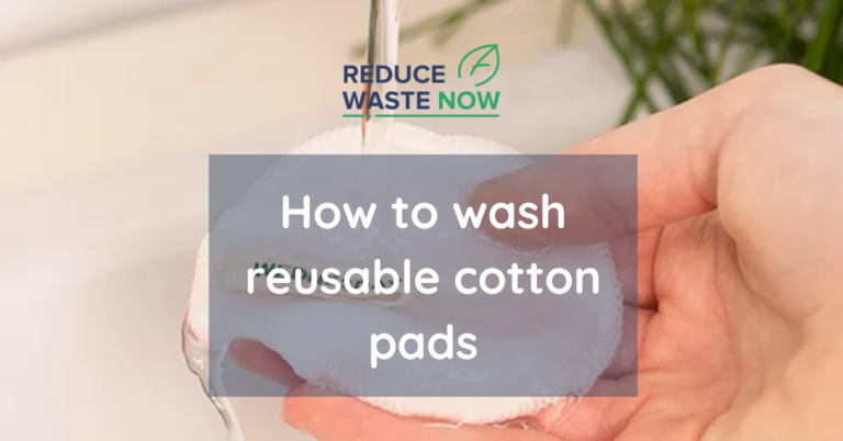 Cómo quitar las manchas de las rondas de algodón reutilizables