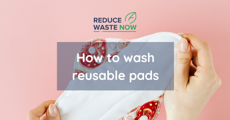 Cómo mantener las toallas sanitarias reutilizables limpias y frescas