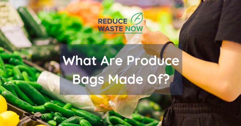 De qué están hechas las bolsas de frutas y hortalizas, además de una alternativa sostenible