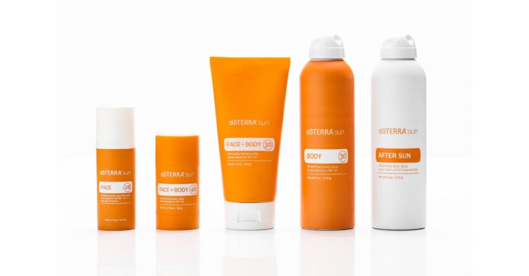 Absorbe los rayos naturales este verano con la nueva línea de cuidado solar mineral de doTERRA