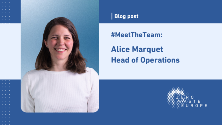 #MeetTheTeam – Alice Market – Zero Waste Europe