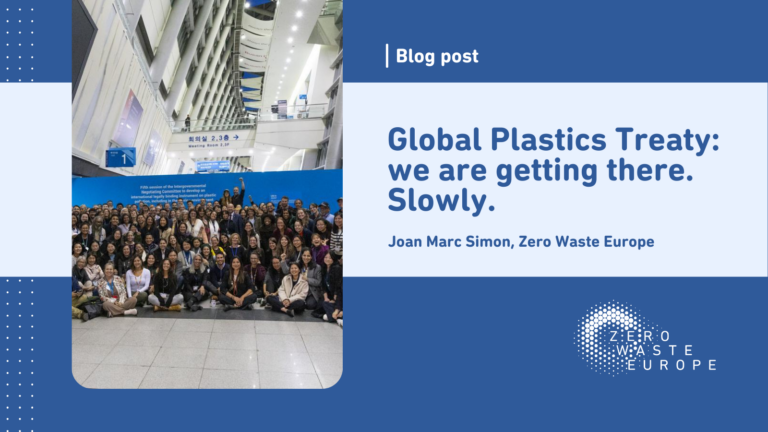 Tratado Mundial sobre los Plásticos: Estamos llegando a ese punto. despacio.