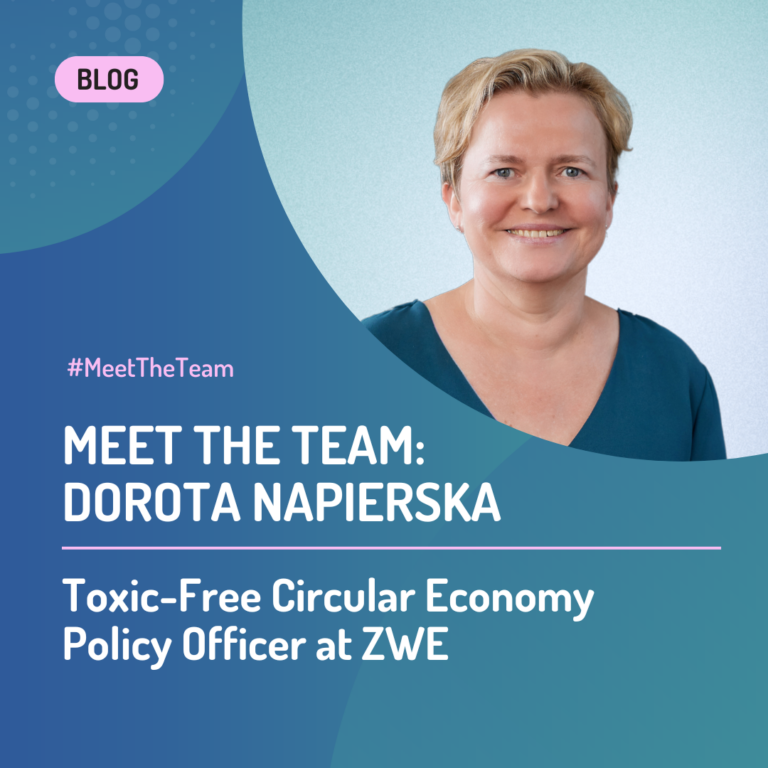 #MeetTheTeam – Dorota Napierska – Zero Waste Europe
