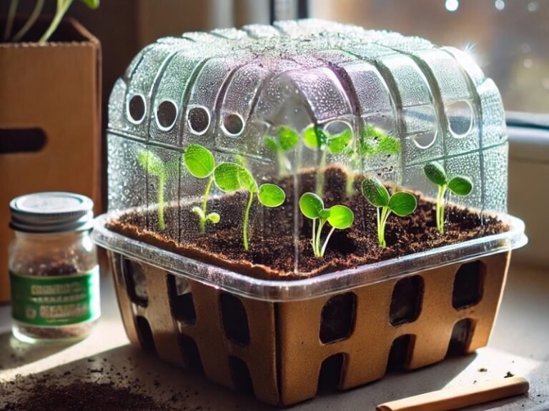 Cómo hacer un invernadero de plántulas con presupuesto a partir de cajas de uva