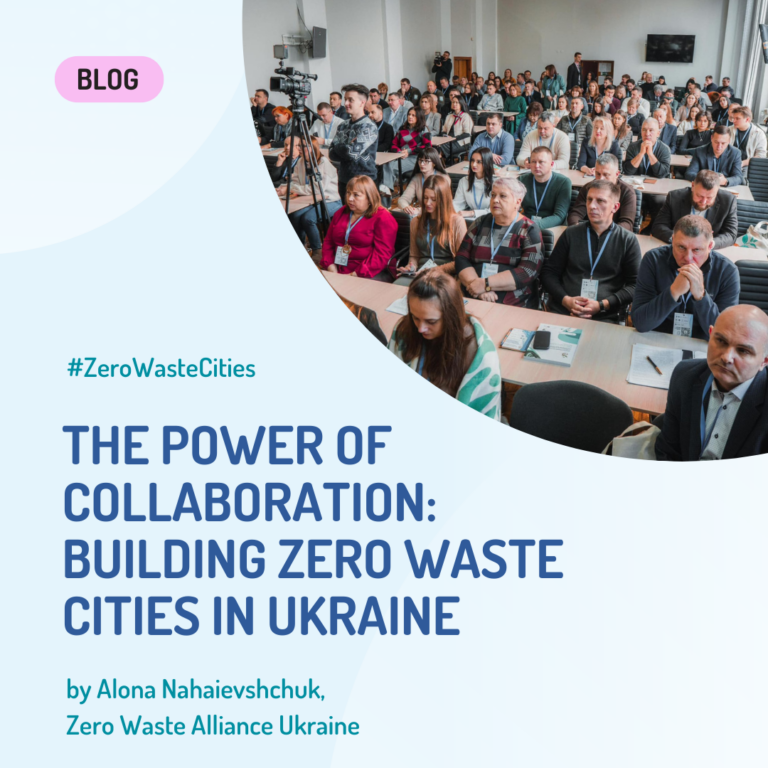 El poder de la colaboración: construir una ciudad de desechos cero en Ucrania
