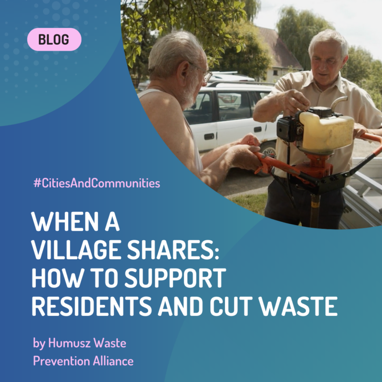 Cuando las aldeas comparten: cómo ipolitelgui apoya a los residentes y reduce los desechos