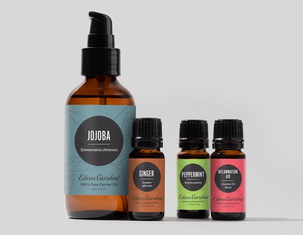 Siete aceites esenciales para ganglios linfáticos hinchados