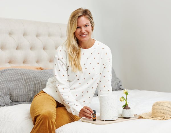 Rutina de despertar de aceite esencial en 3 minutos