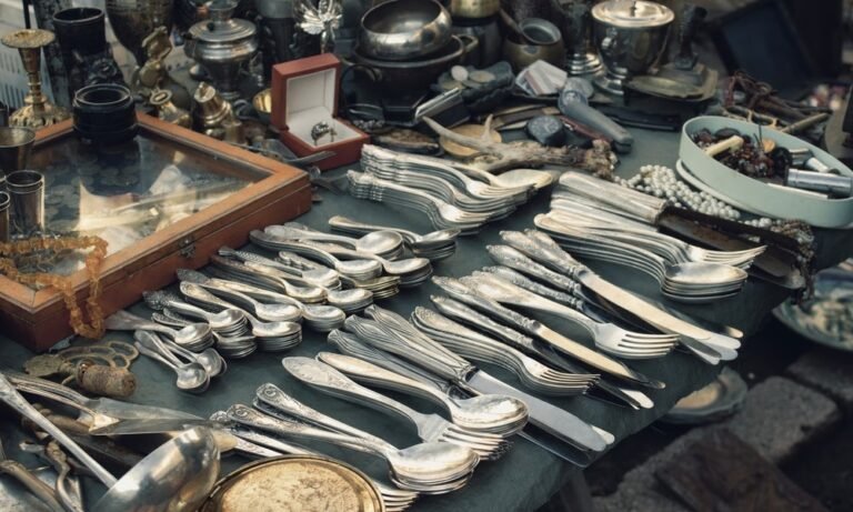 Antigüedades: ¿La plata esterlina se considera plata real?