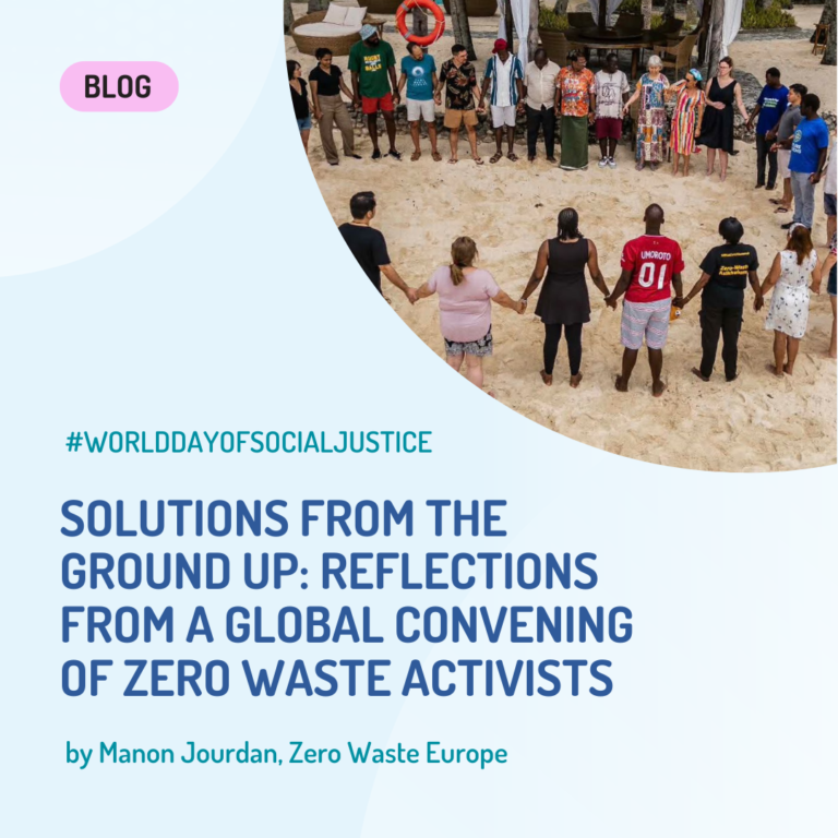 Soluciones fundamentales: reflejo de los resultados de una convocatoria global de activistas de desperdicio cero